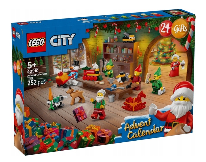 Lego 60510 City – Adventní Kalendář Z Roku 2026
