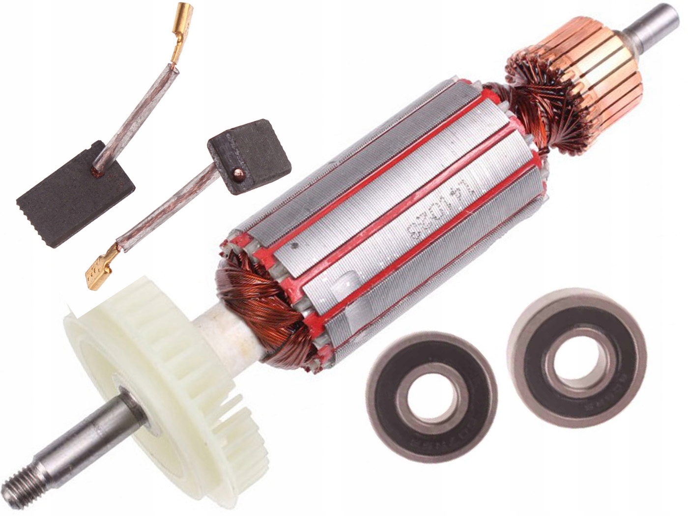 Rotor Bosch Gws 9-125 10-125 1000 Kartáče Lože