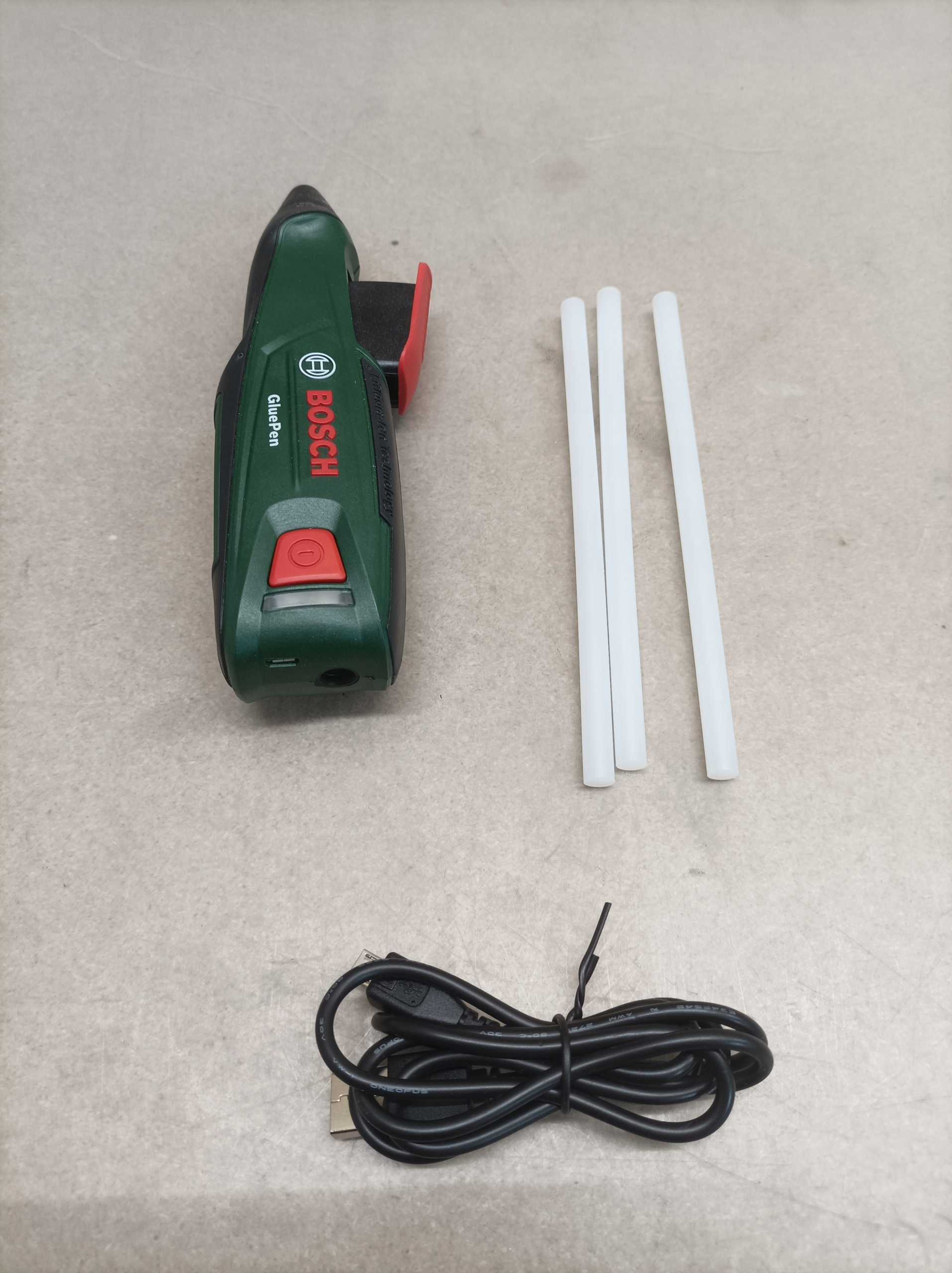 J2 Bosch GluePen Pistolet do kleju akumulatorowy 170 °C Średnica wkładu (mm) 7