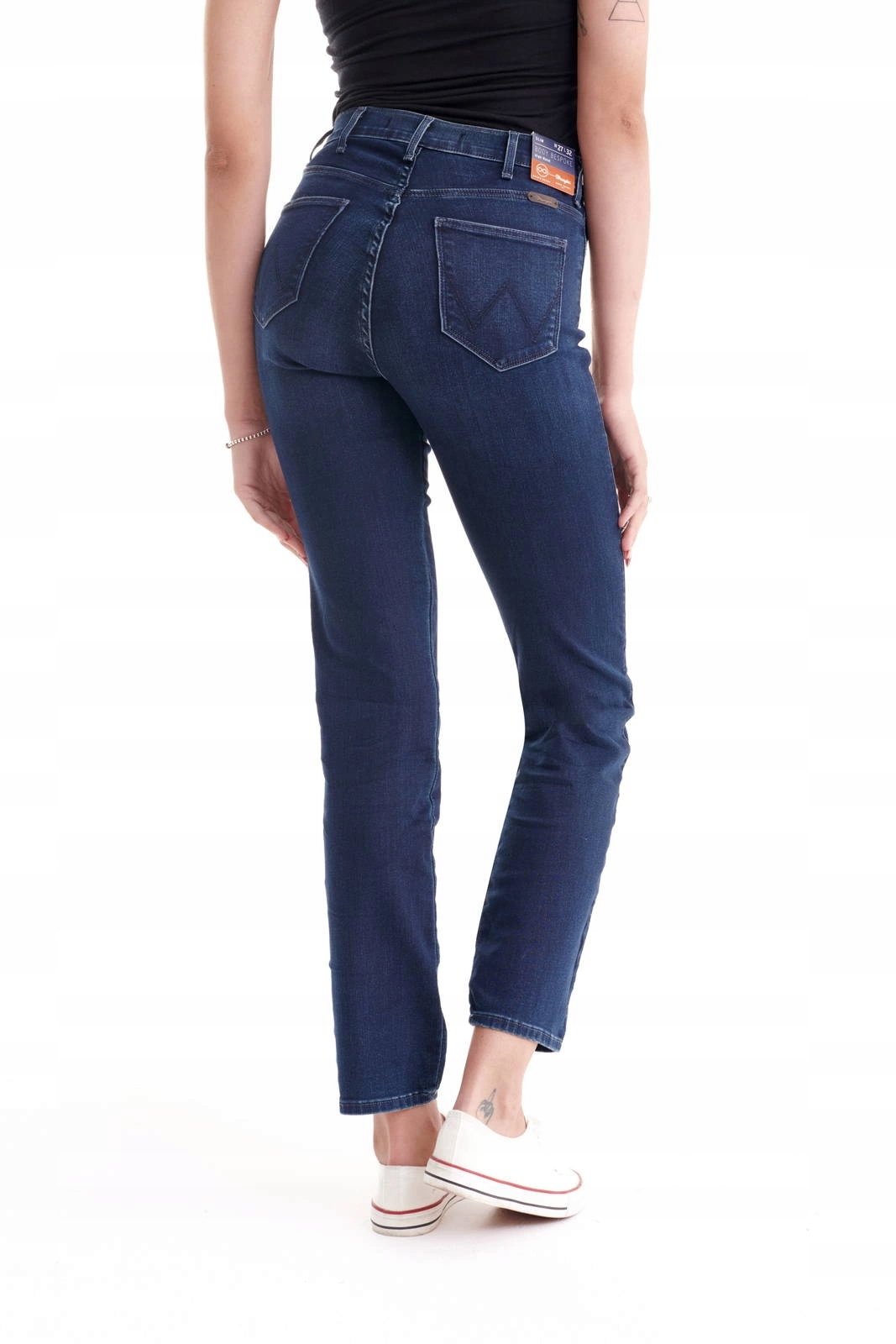 Dámské slim džíny Wrangler High Slim True Dark W27GBV78Z 28/34