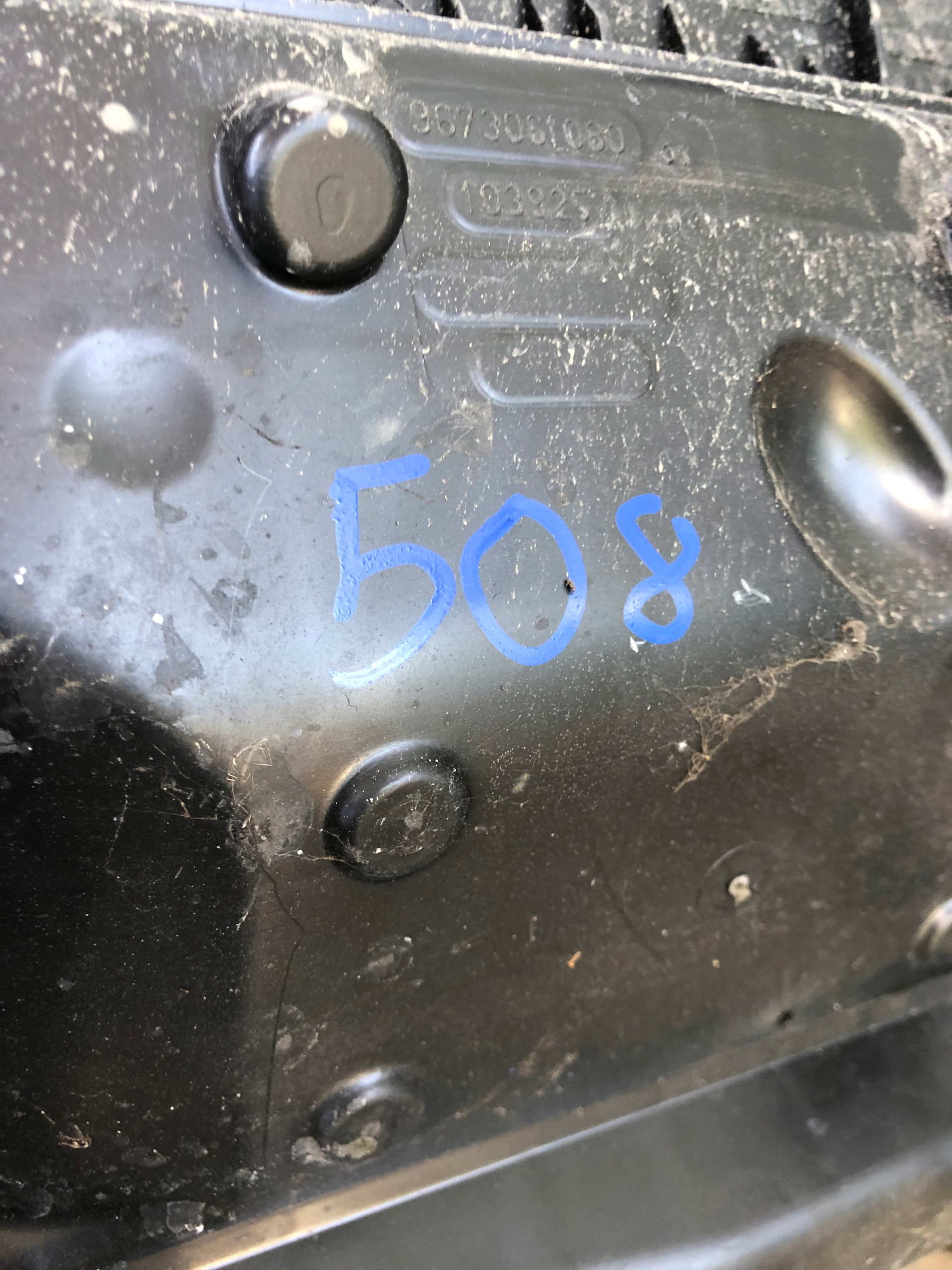 Gehäuse filter luft PEUGEOT 508 9673061080
