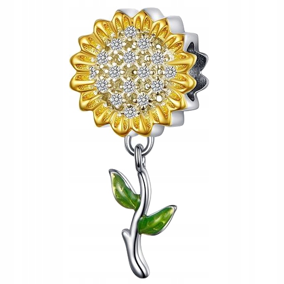 

Charms Słonecznik do Pandora srebro 925 koralik