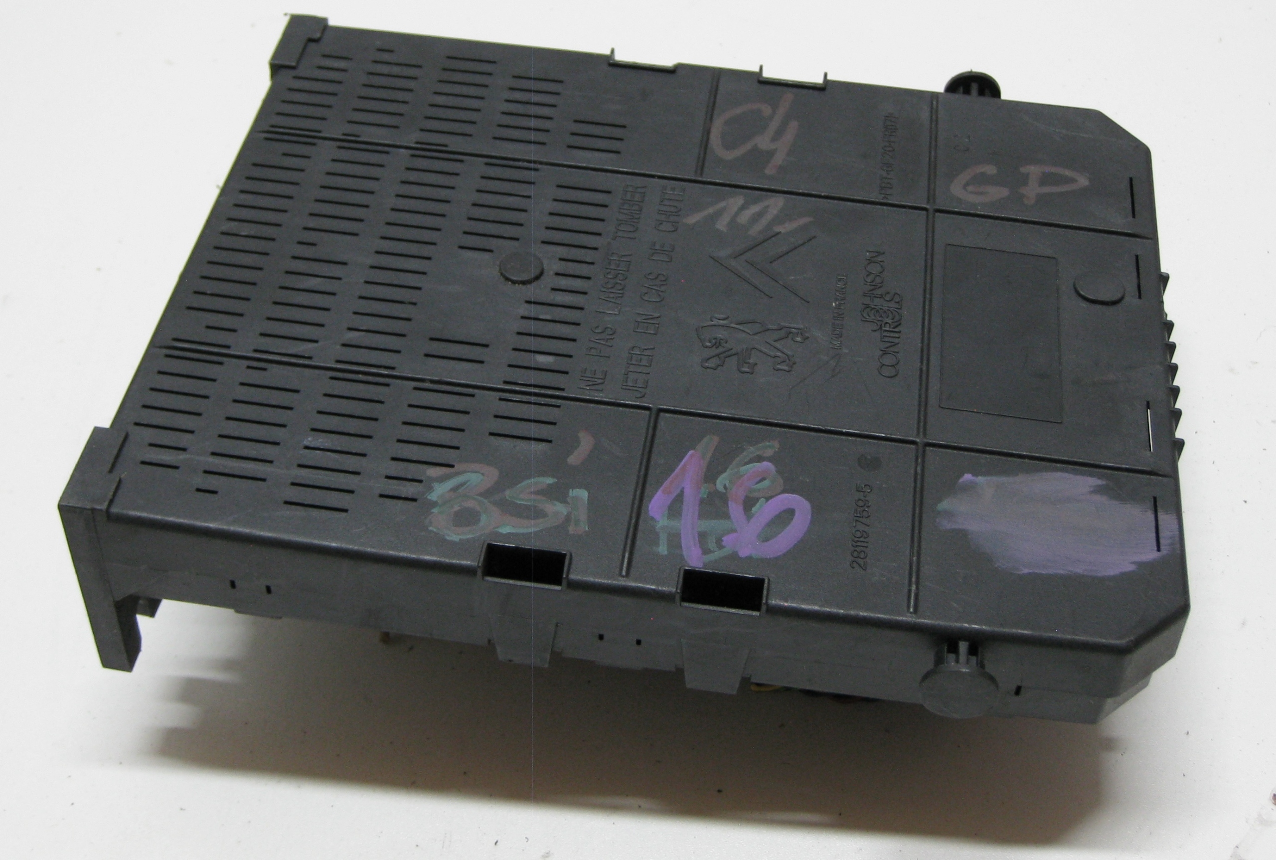 CITROEN C4 11R control unit module BSI 966689568002
