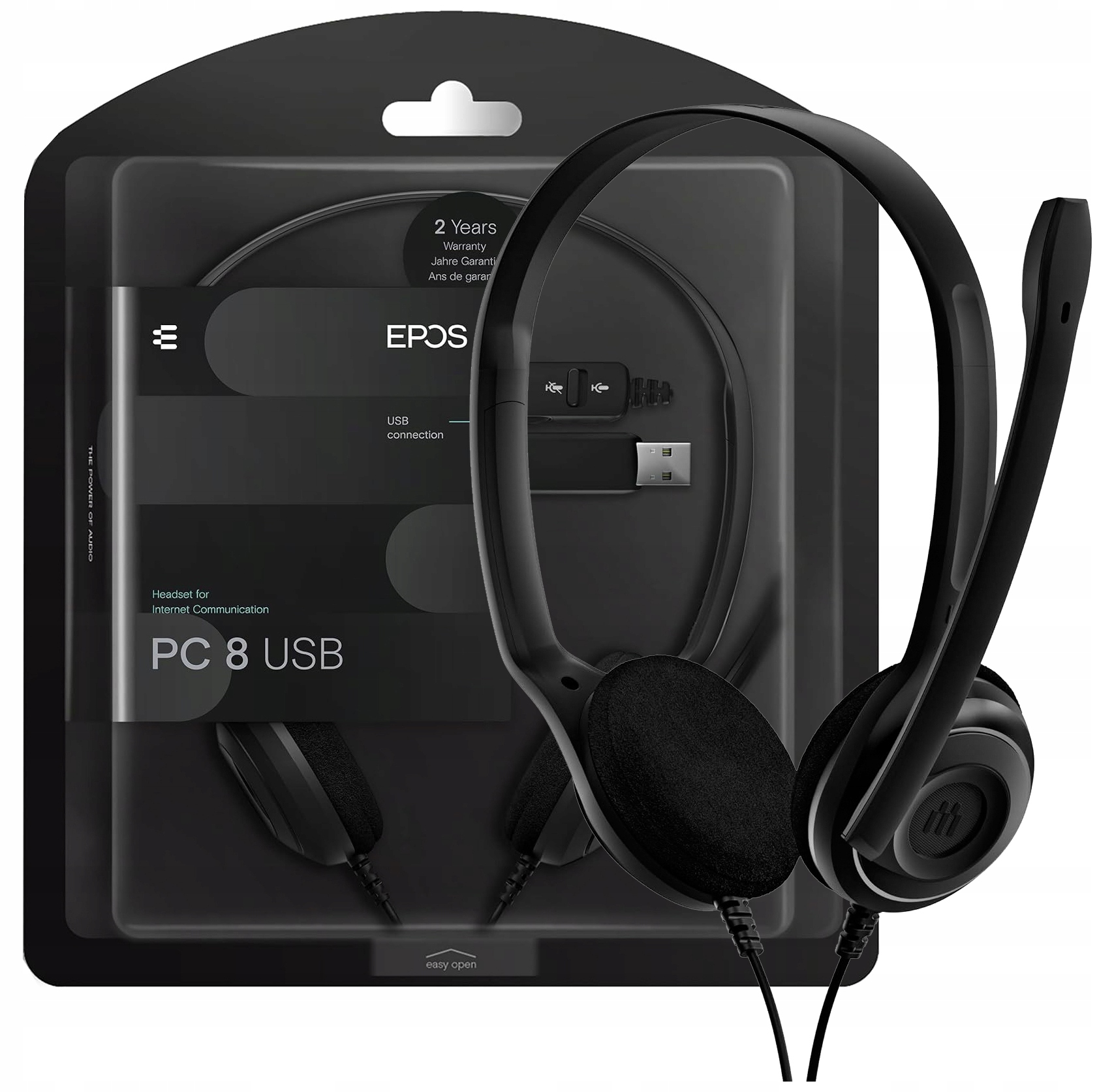 Headphone Casti Sennheiser Pc Usb KÁBLOVÉ SLÚCHADLÁ SENNHEISER - Main Image