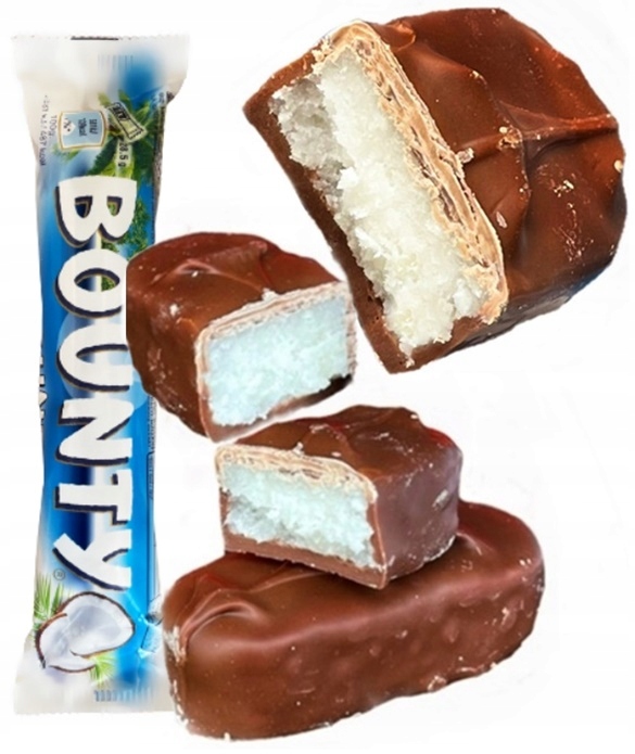Baton BOUNTY kokosowy w czekoladzie 57g