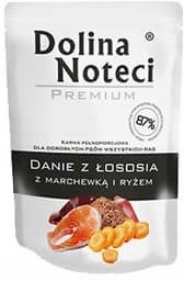 

Dolina Noteci Danie z łososia z marchewką 300g