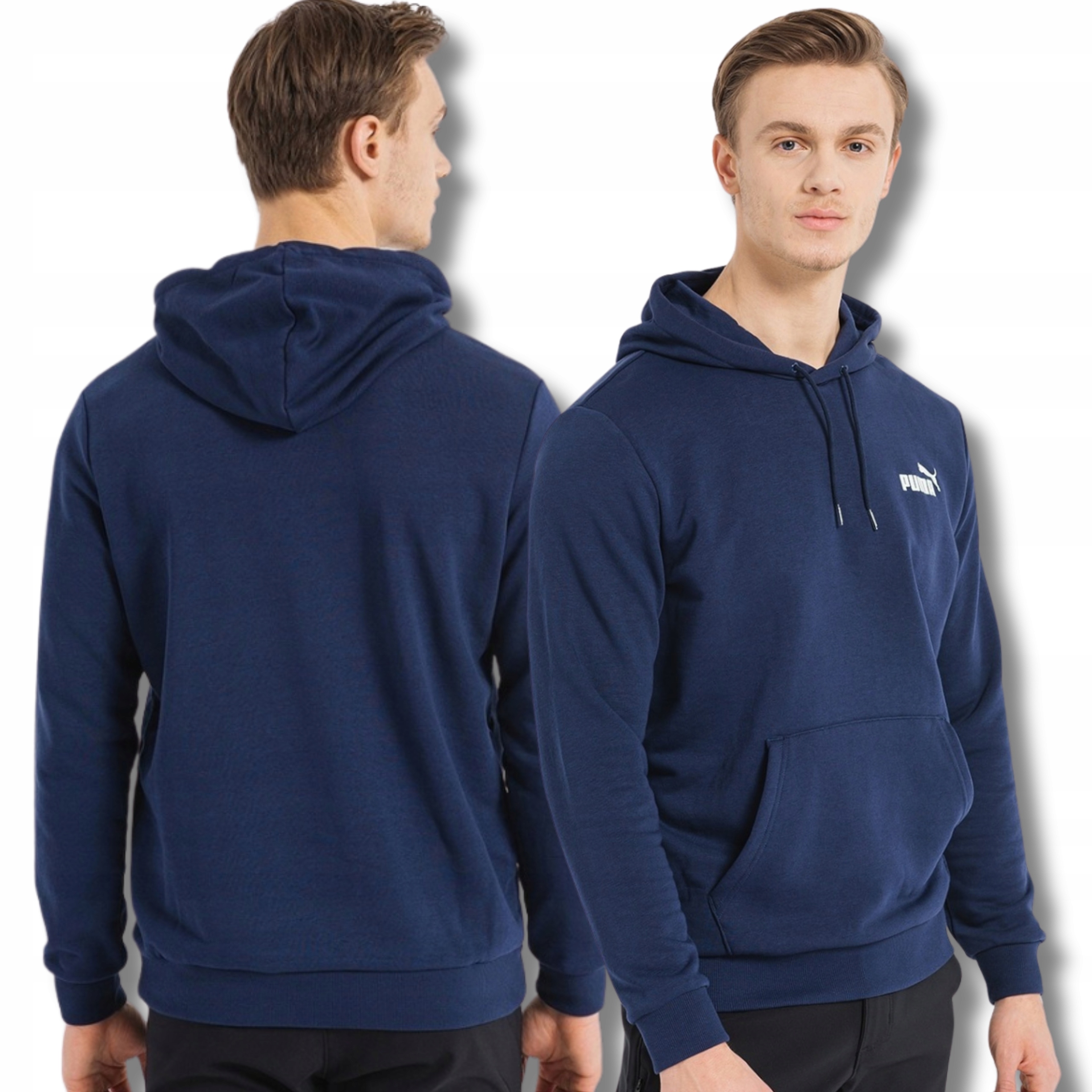 Pánská Mikina S Kapucí Sportovní Tepláková Puma Bavlna Pro Každodenní Nošení Pohodlná L