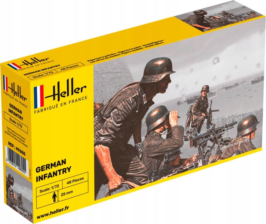 Heller 49605 Piechota niemiecka Wwii 1:72