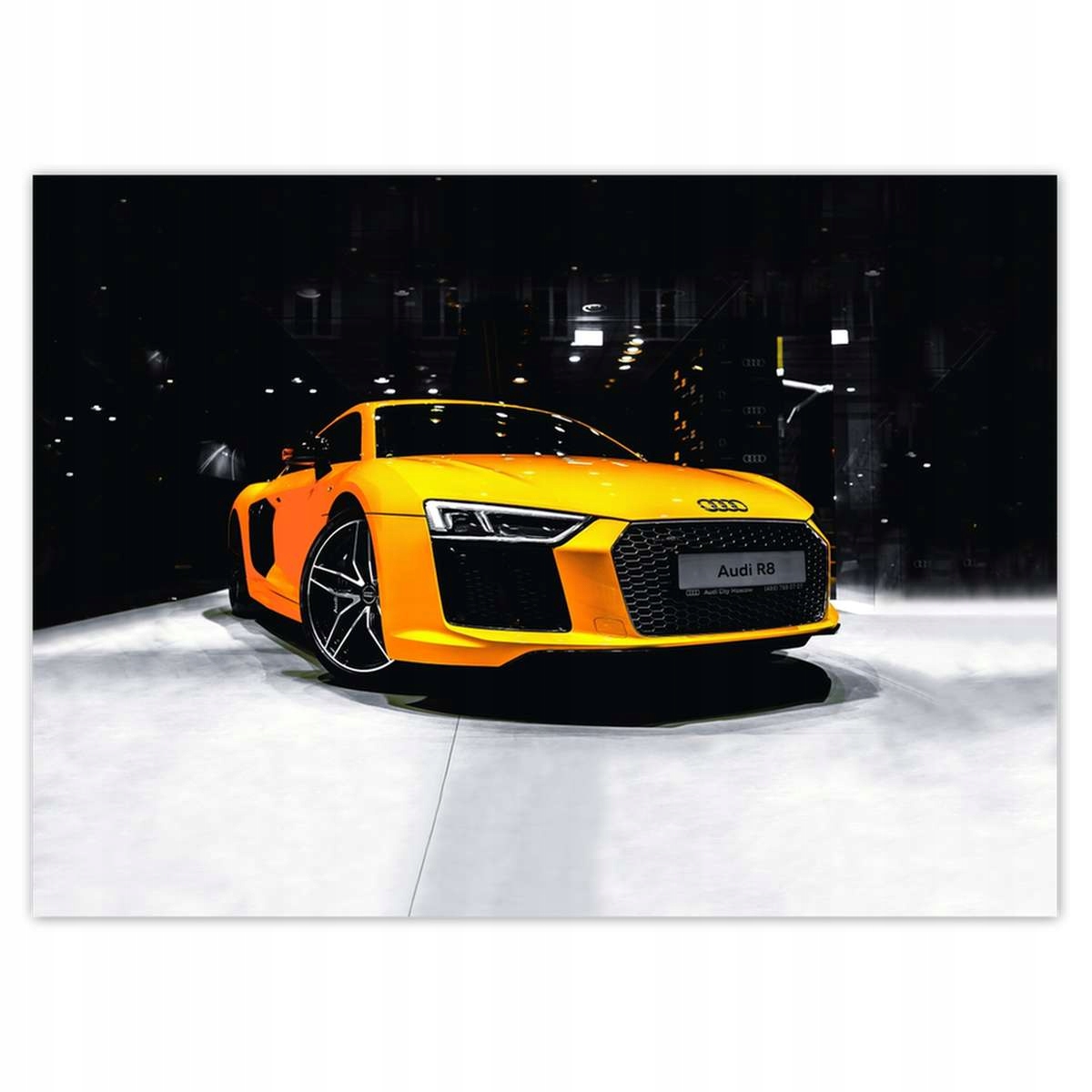Fototapety 254x184 Žluté Audi R8