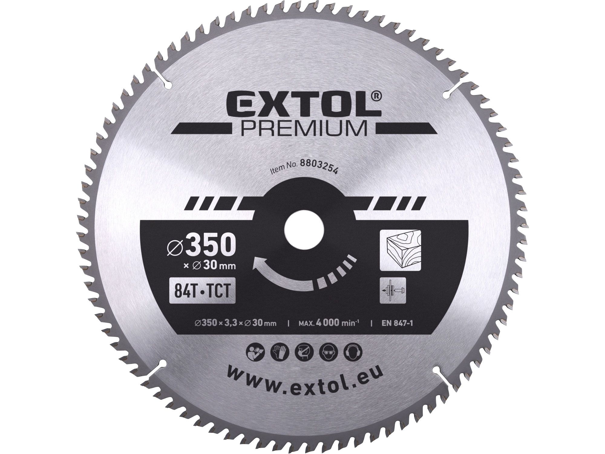 Kotouč pilový s Sk plátky, 350x2,5x30mm, 84T