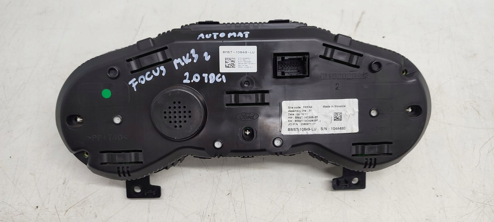 dials dials Ford Focus MK3 2,0 TDCI