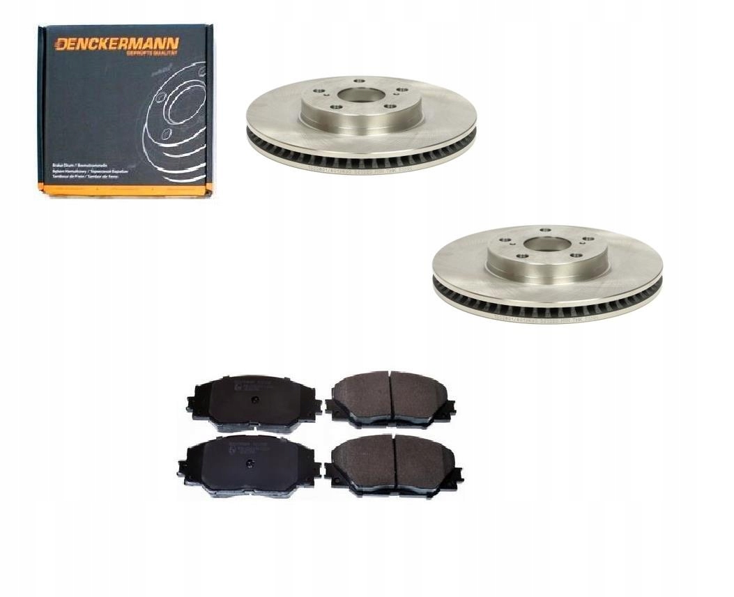 Kotouče Toyota Prius Plus 296 mm Přední Sada