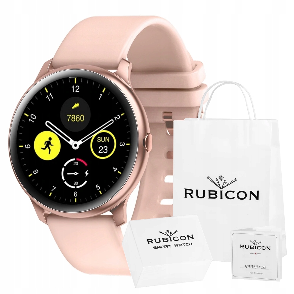 

Smartwatch Damski Rubicon Kroki Puls Amoled 30 dni