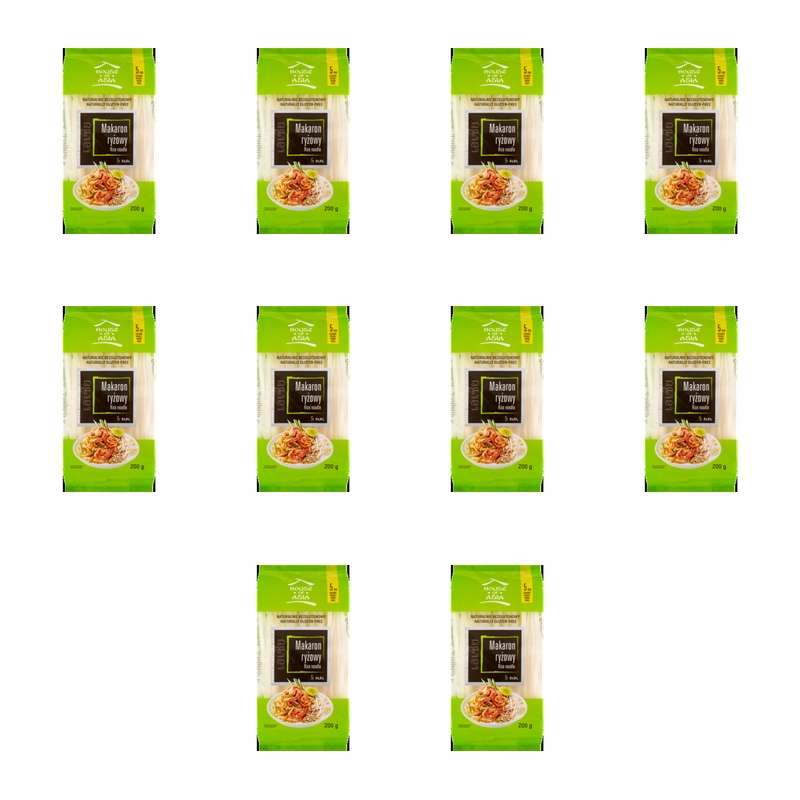 House of Asia makaron ryżowy wstążka 5mm X10