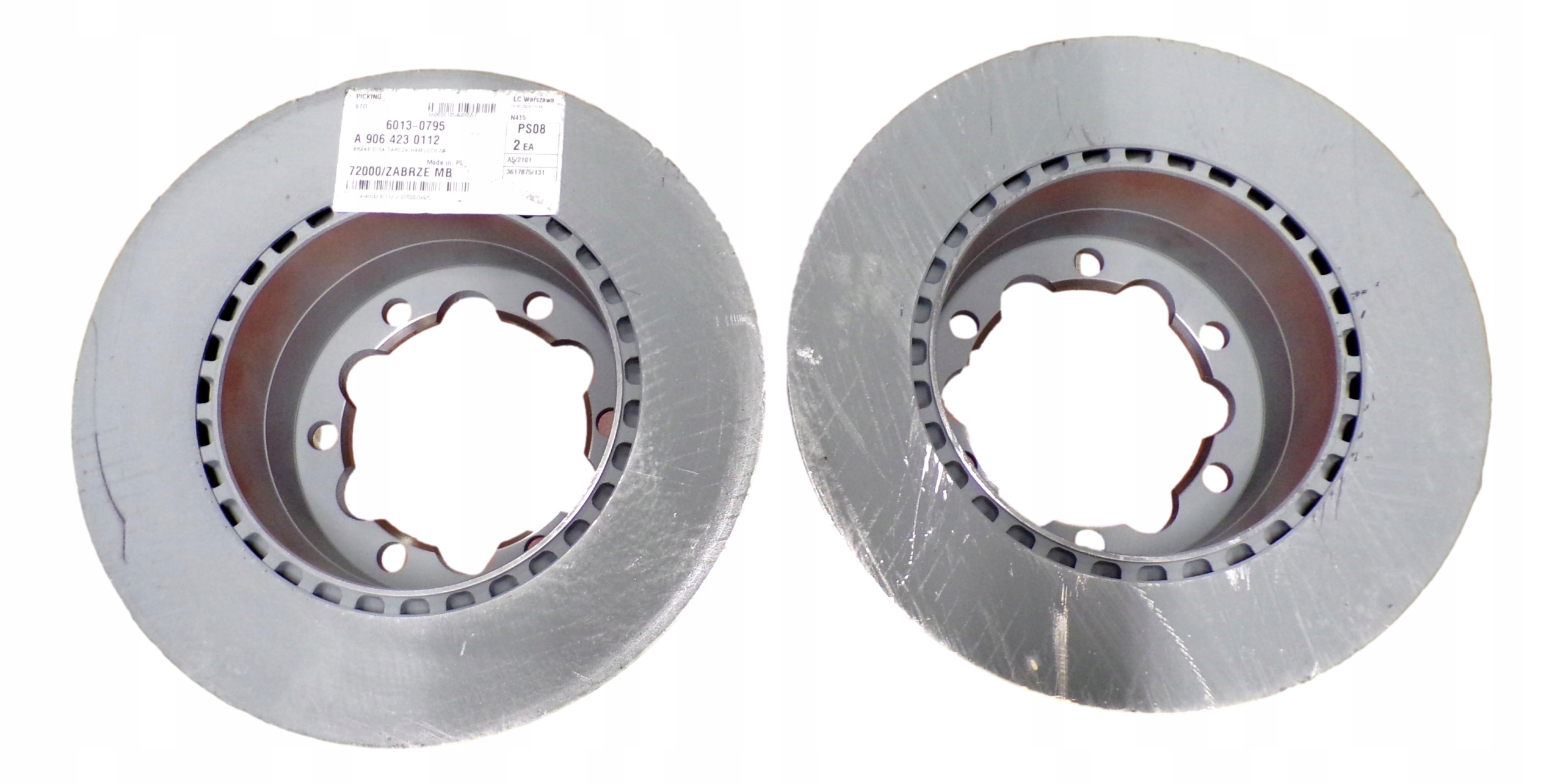 Mercedes Sprinter 906 kotouče zadní 2ks