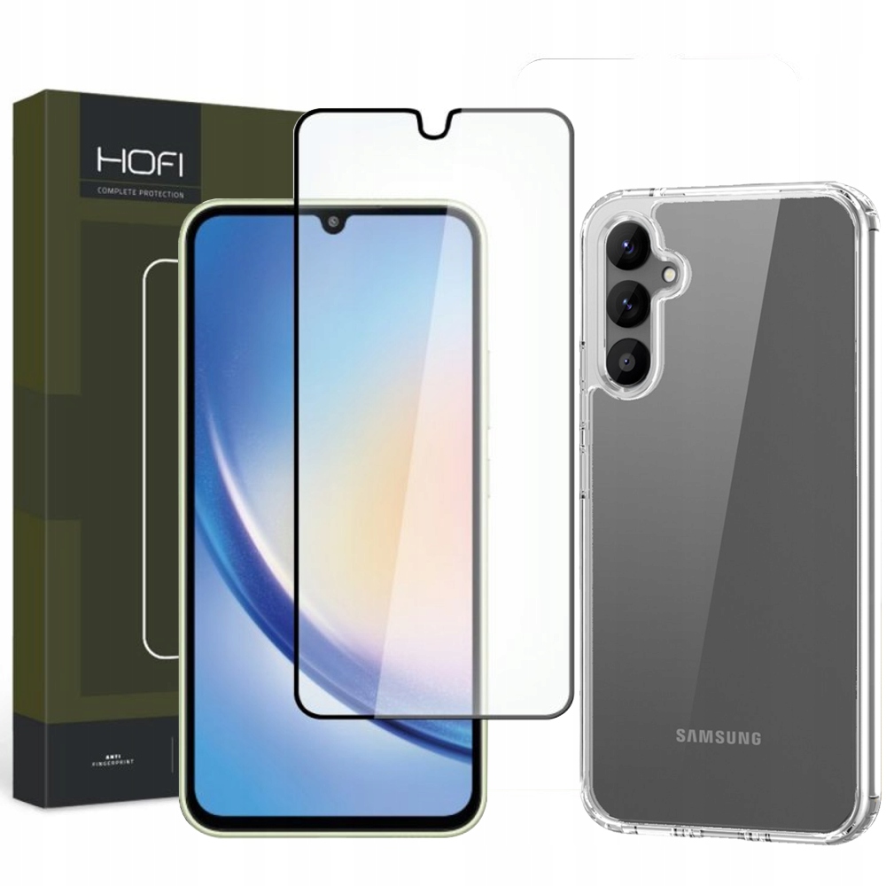 

Etui Slim Przezroczyste do Galaxy A34 5G Szkło