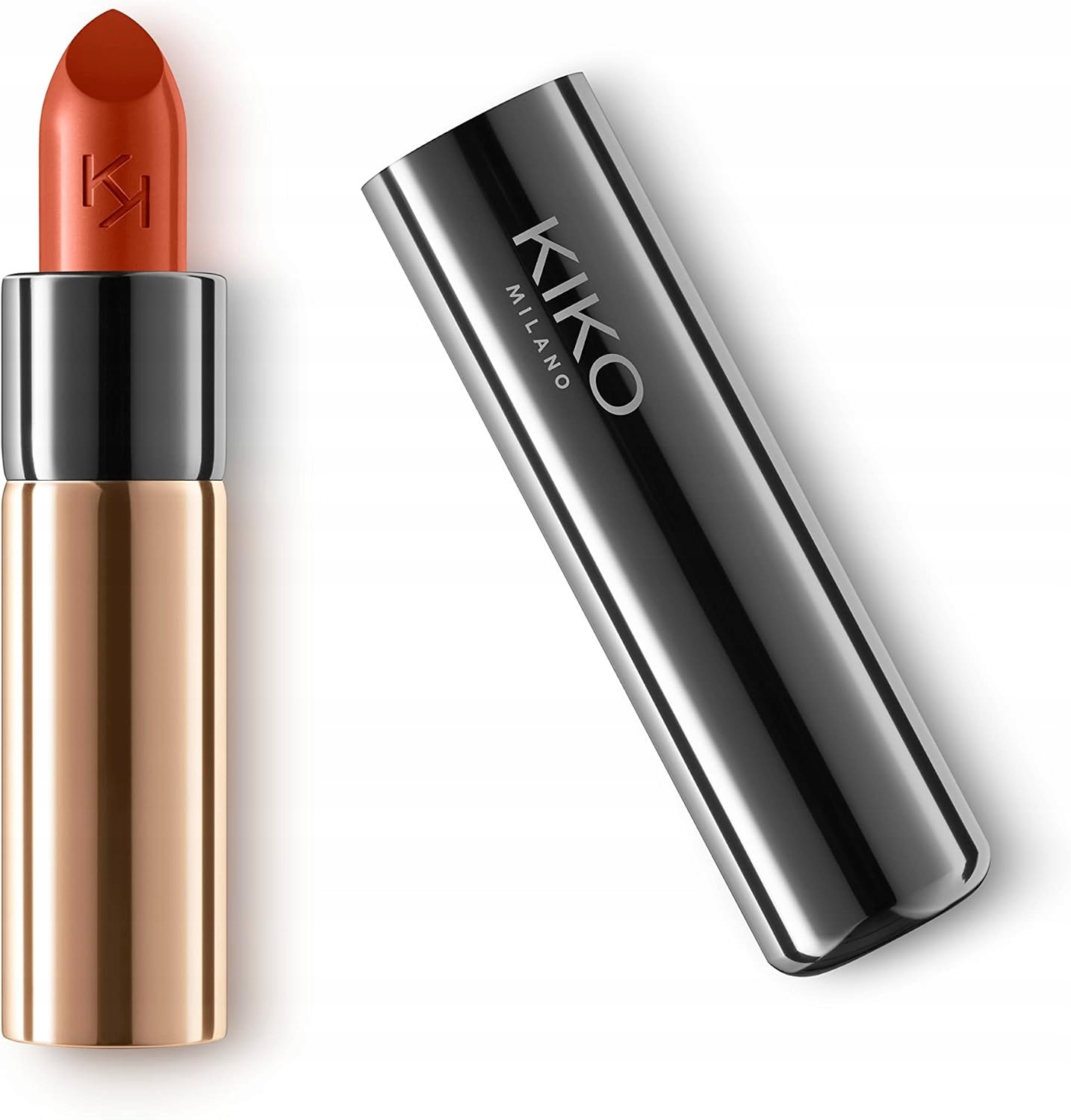 Kiko Milano Luminous Hyaluronová rtěnka 139 Burnt Orange s vysokým pigmentem
