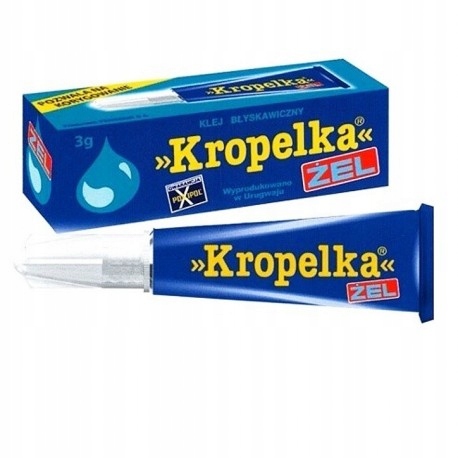 

Klej Kropelka Żel 3G Błyskawiczny