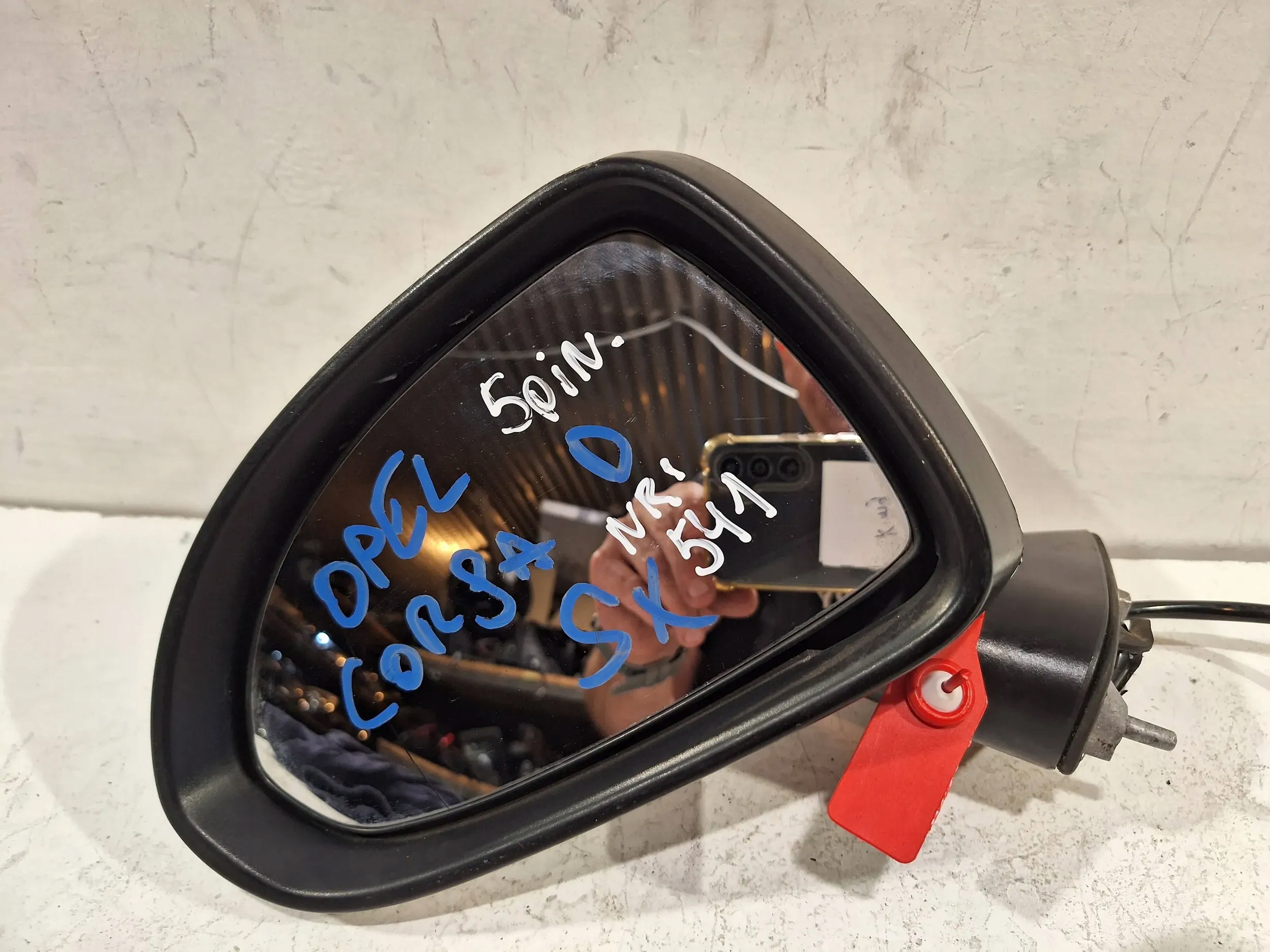 SPECCHIETTO RETROVISORE ESTERNE SINISTRO OPEL CORSA D