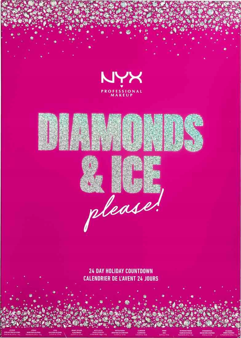 NYX Diamonds Ice будь ласка календар 2020 бренд NYX професійний макіяж