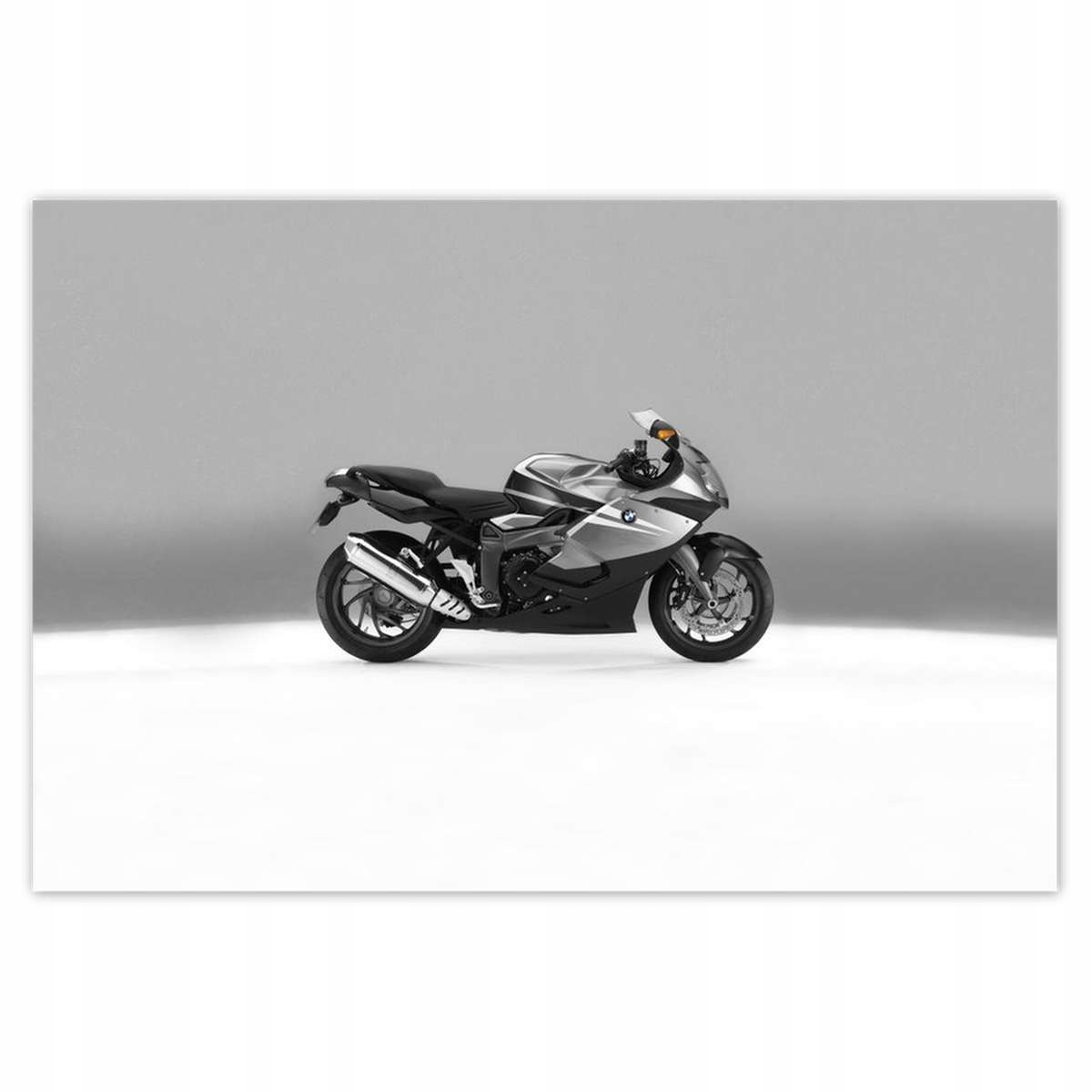 Plakáty 200x135 Šedý závodník Bmw Motor