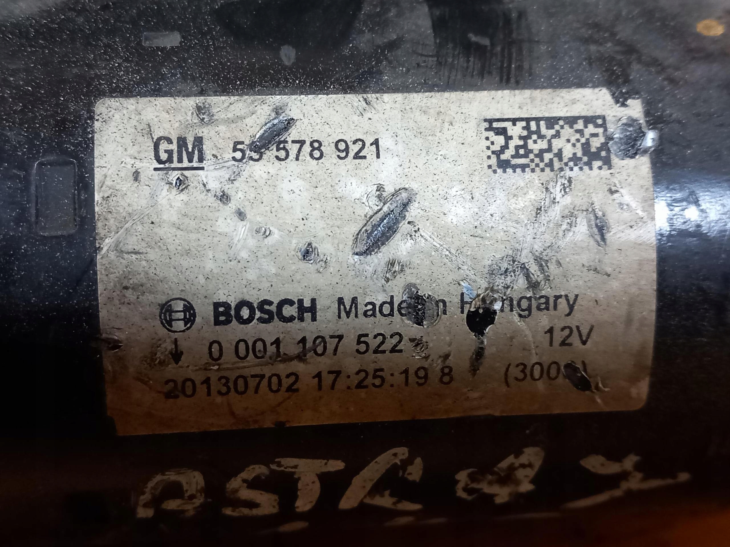 starter OPEL ASTRA IV J 1.4B 100KM 55578921 09-15