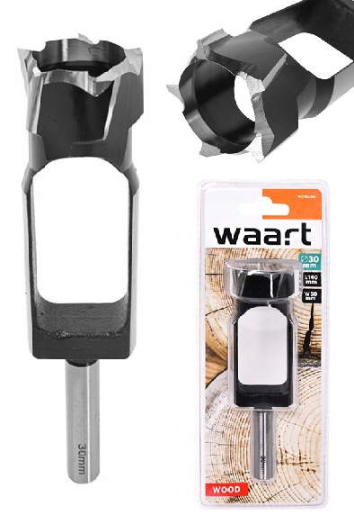 Vrták Sukovník Flekovač 30 mm Pro Dřevěné Čepy