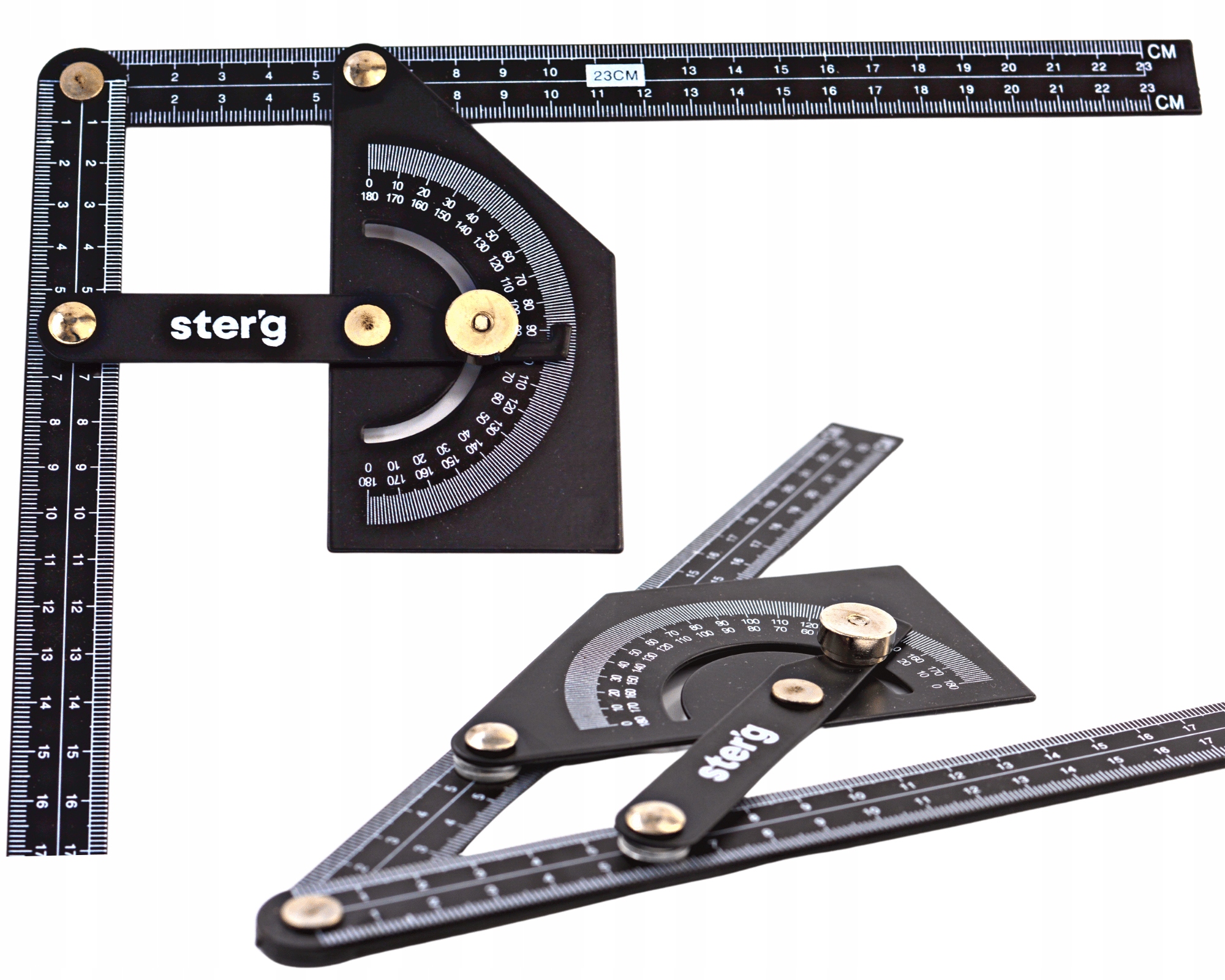 

Kątownik Nastawny Z Kątomierzem 230x500 Ustawny