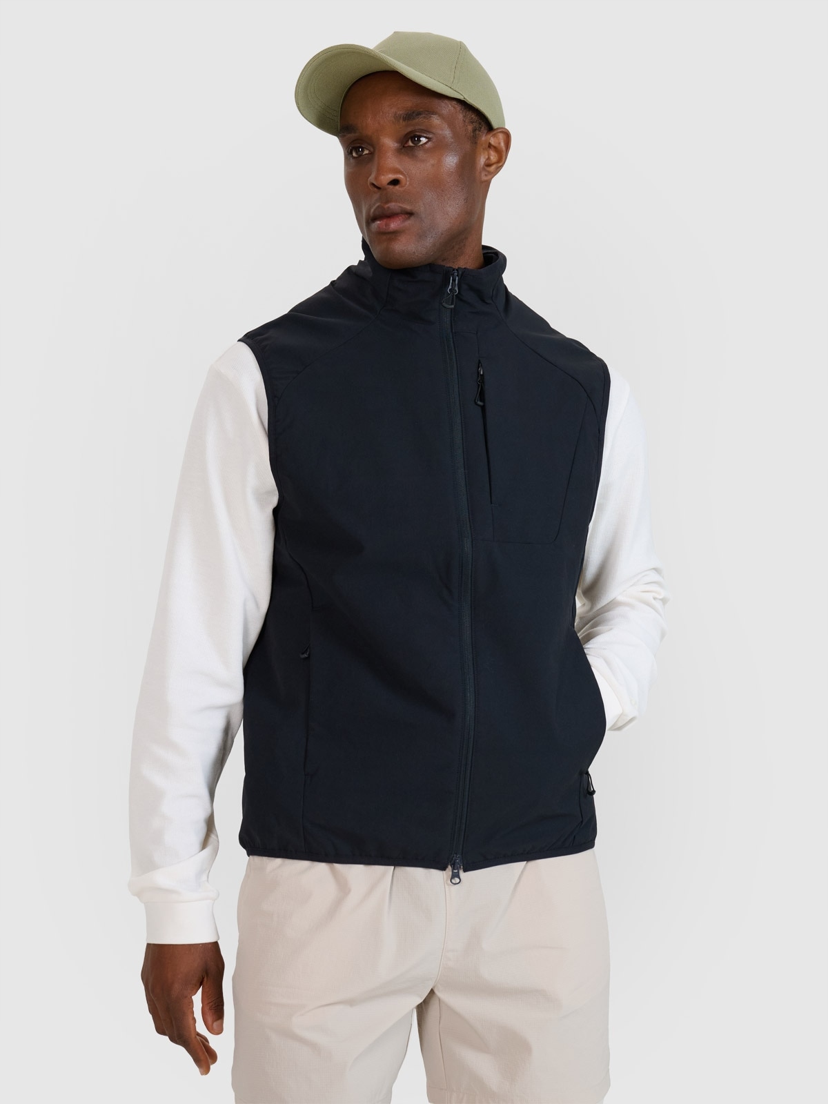 Bunda Bez Rukávů 4F Se Stojáčkem 3XL M194 SS25