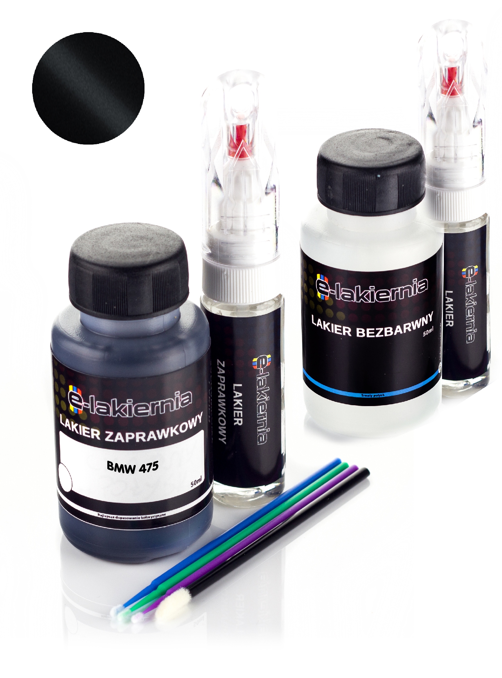 LAKIER ZAPRAWKA BEZBARWNY SAMOCHODOWY BUTELECZKI BMW 475 SAPPHIRE
