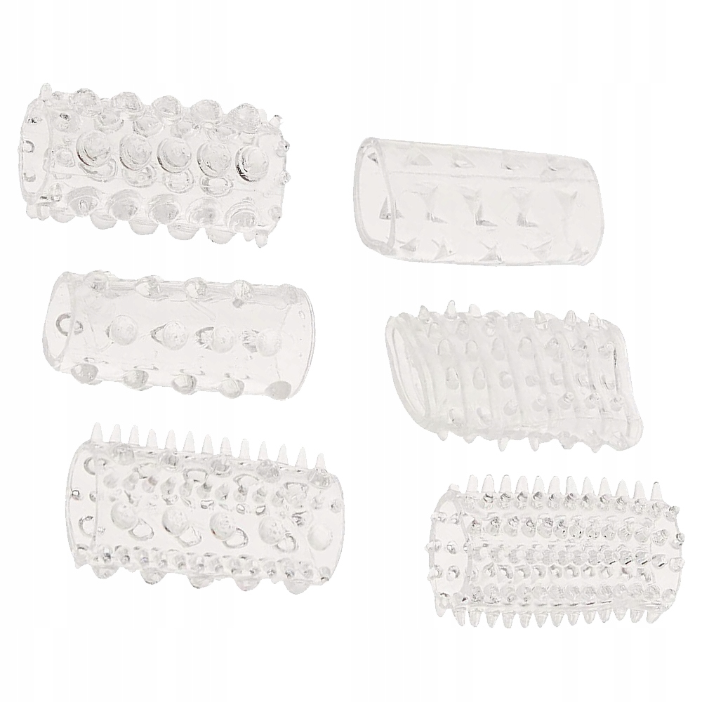 

Nakładki na penisa bardzo miękkie i miłe w dotyku.