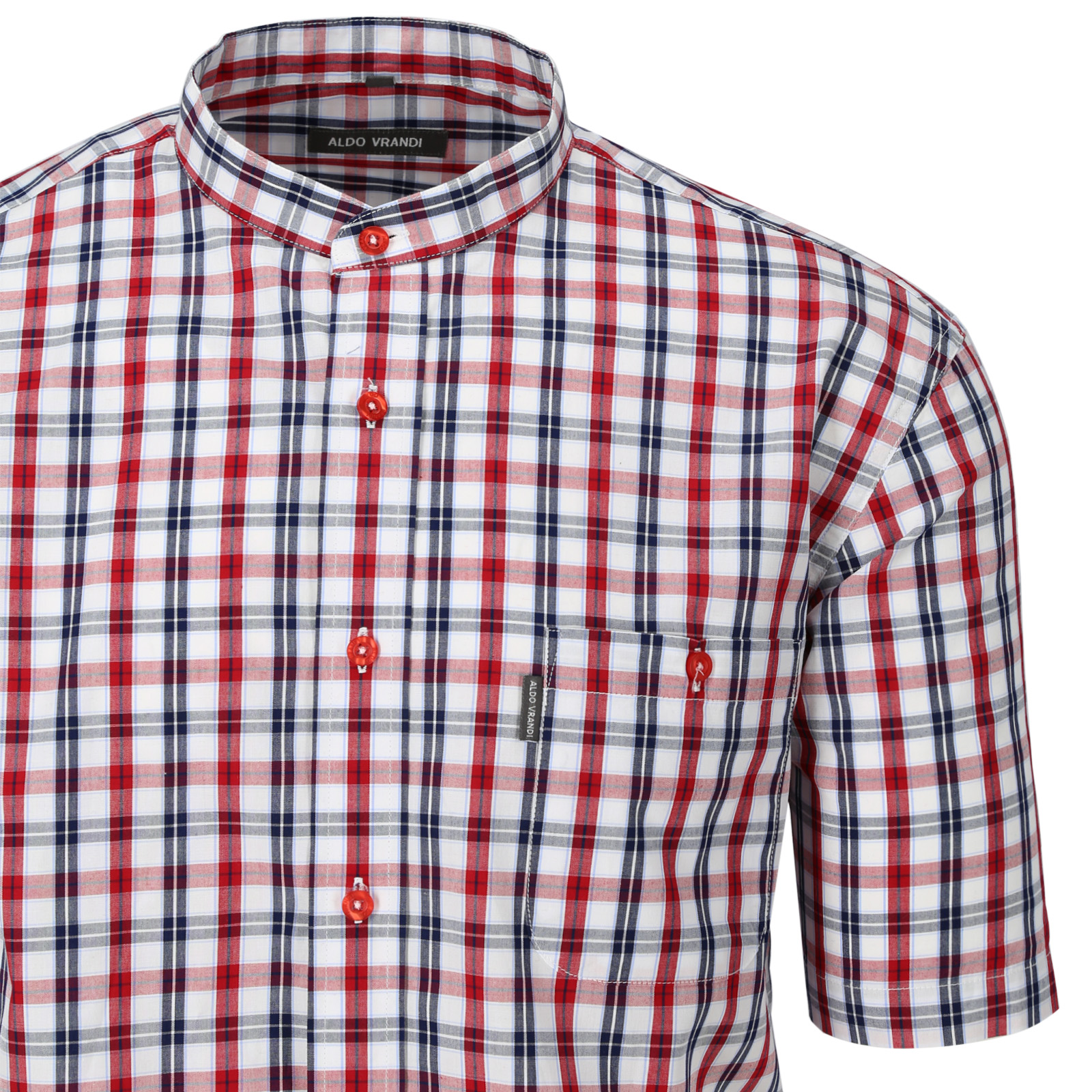 

stójka bawełniana koszula w kratkę_2XL/46_kl_126