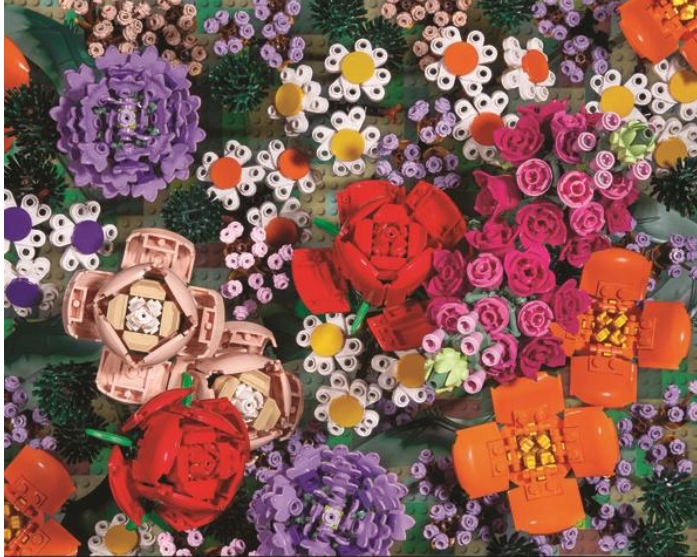 LEGO PUZZLE BRICK BOTANICALS - KWIATY Liczba elementów 1000