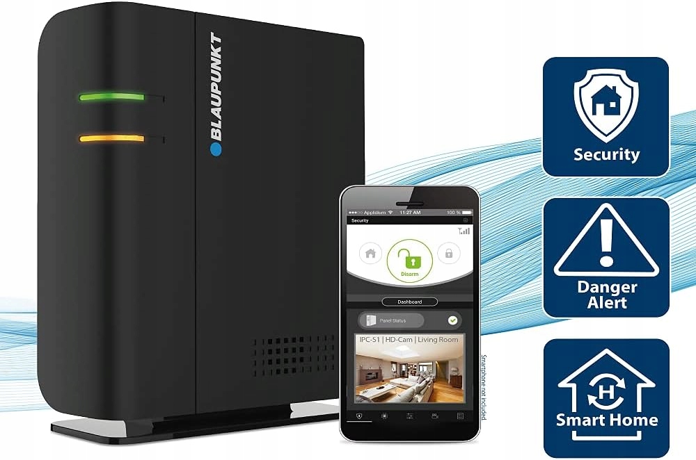 BLAUPUNKT SYSTEM ALARMOWY Q-Pro 6600 GSM 143115 Marka Blaupunkt