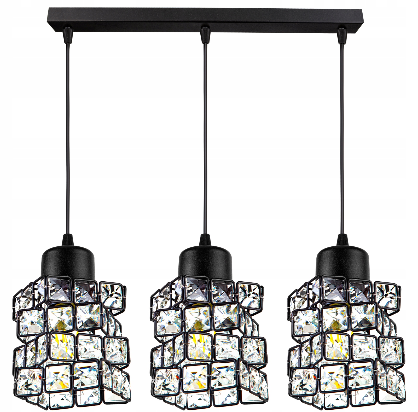 

Lampa Wisząca Sufitowa Żyrandol Plafon Kryształki