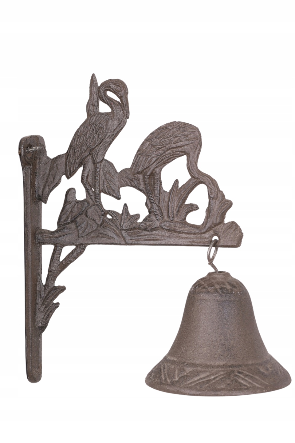 CZAPLE DZWONEK ŚCIENNY żeliwo