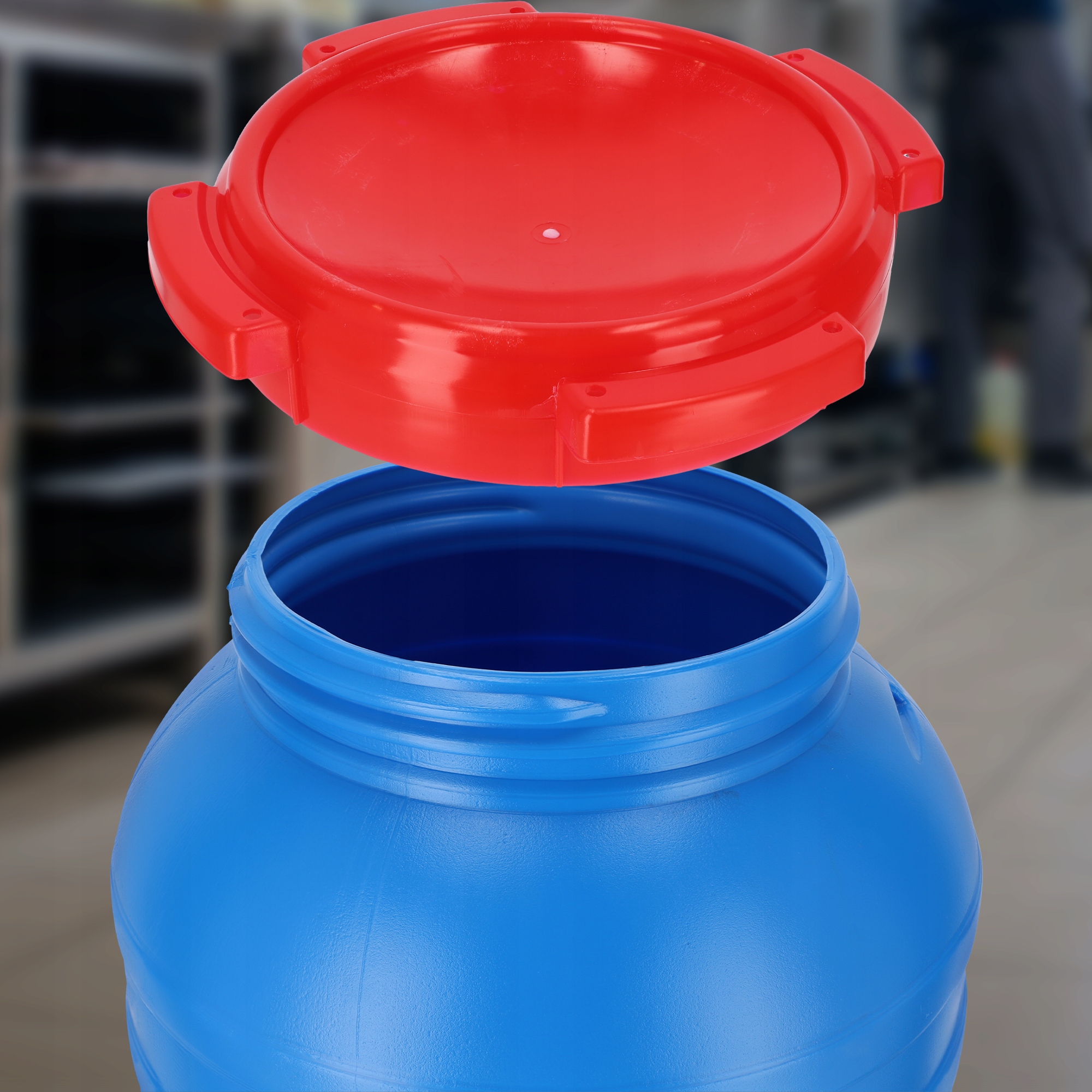 BECZKA PLASTIKOWA 30L DO KISZENIA KAPUSTY NA WODĘ UCHWYTY ATEST Pojemność 30 l