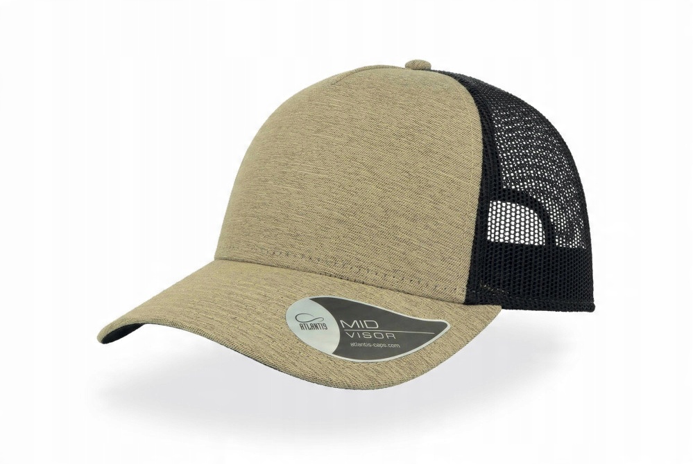 

Modna Czapka Z Daszkiem Trucker Damska Męska khaki