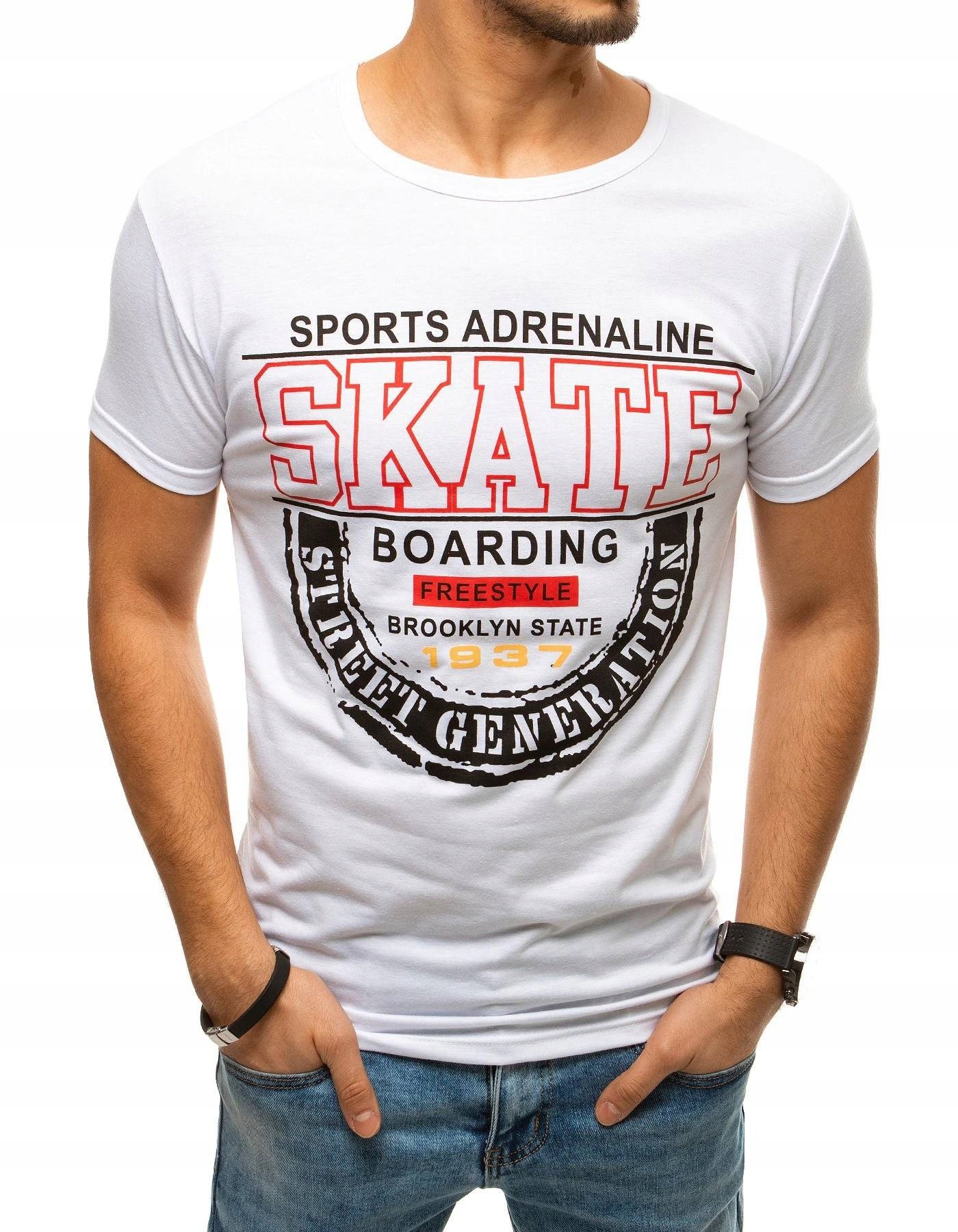 

Męska Koszulka T-shirt Z Nadrukiem rx4356 - XXL