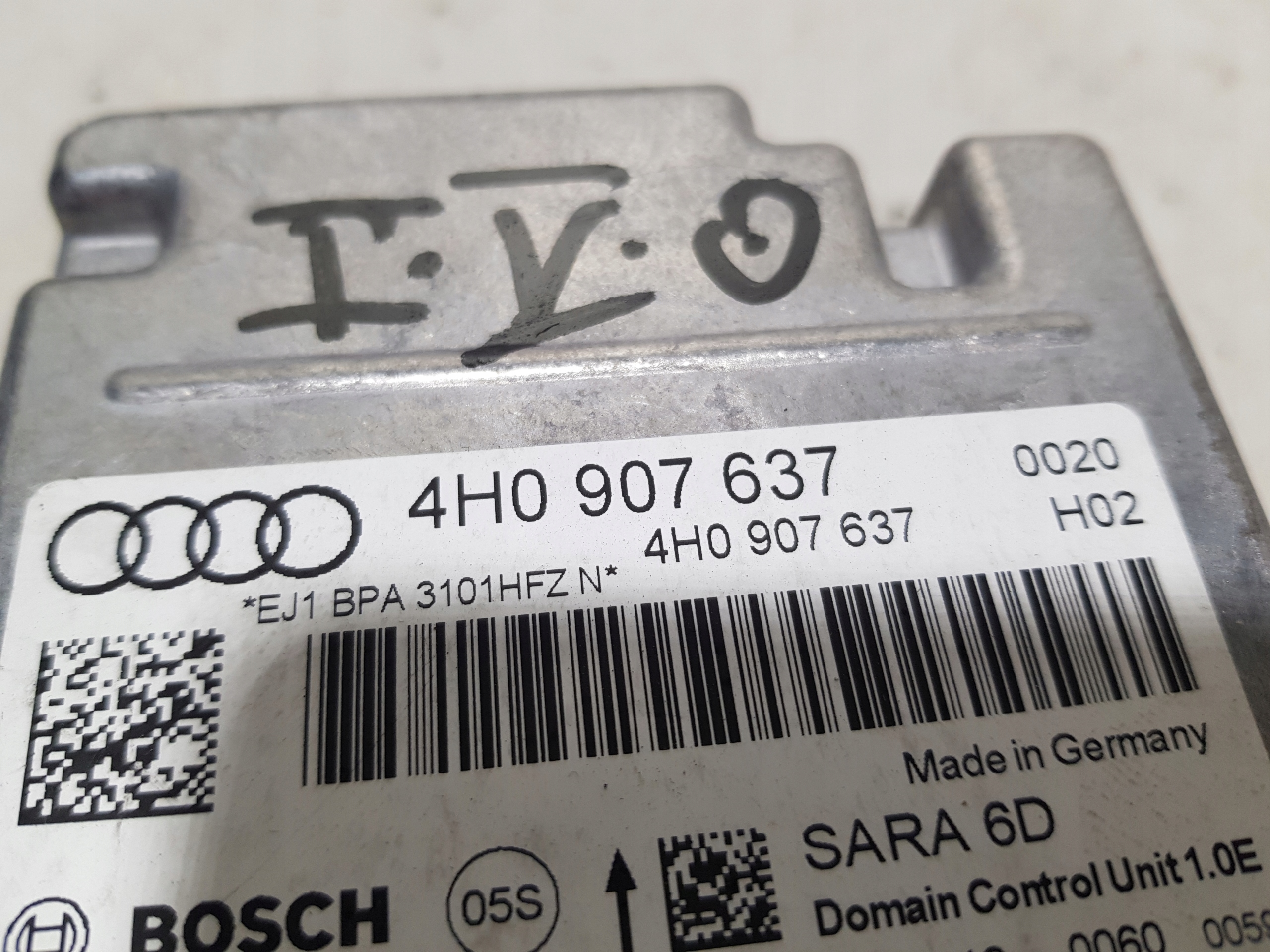 AUDI A8 D4 modulo SENSOR PRZYSPIESZENIA 4h0907637K