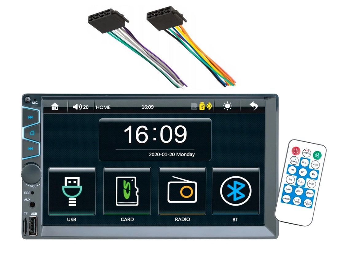 Autorádio 2DIN MP5 Mirror Link 7 Sd Usb