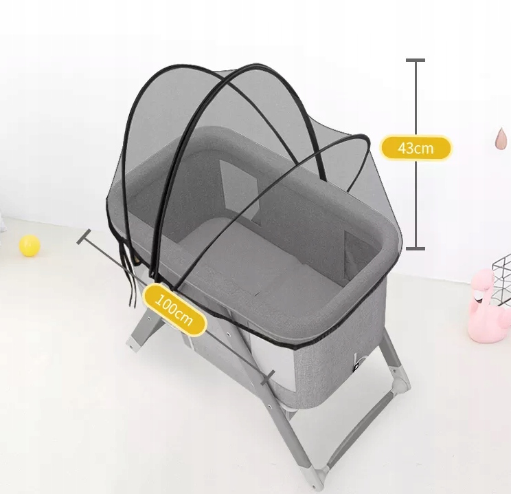 MOSKITIERA DO KOŁYSKI DLA DZIECI PRZECIWKO KOMAROM