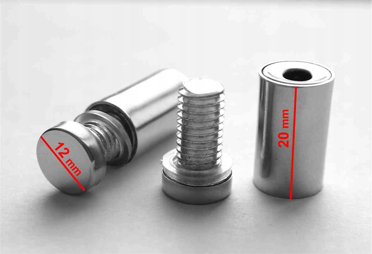 TABLICZKA na pleksi i dystansach prezes dyrektor KIEROWNIK DZIAŁU 20x7 cm Marka inny