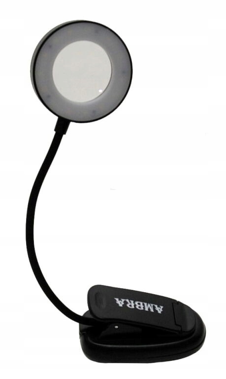 AMBRA LML-100 LAMPKA PULPITOWA LED Z LUPĄ OŚWIETLENIE NUT BIURKA Kod producenta lml-100