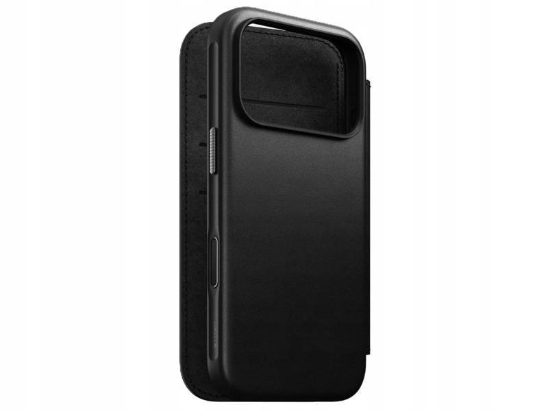 Etui Nomad Modern Leather Folio do Apple iPhone 17 Pro Czarny