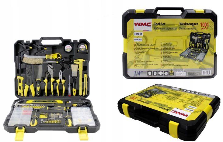 

Zestaw Narzędzi Narzędziowy 1001el Walizka