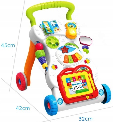 JEŹDZIK PCHACZ CHODZIK INTERAKTYWNY EDUKACYJNY Płeć chłopcy