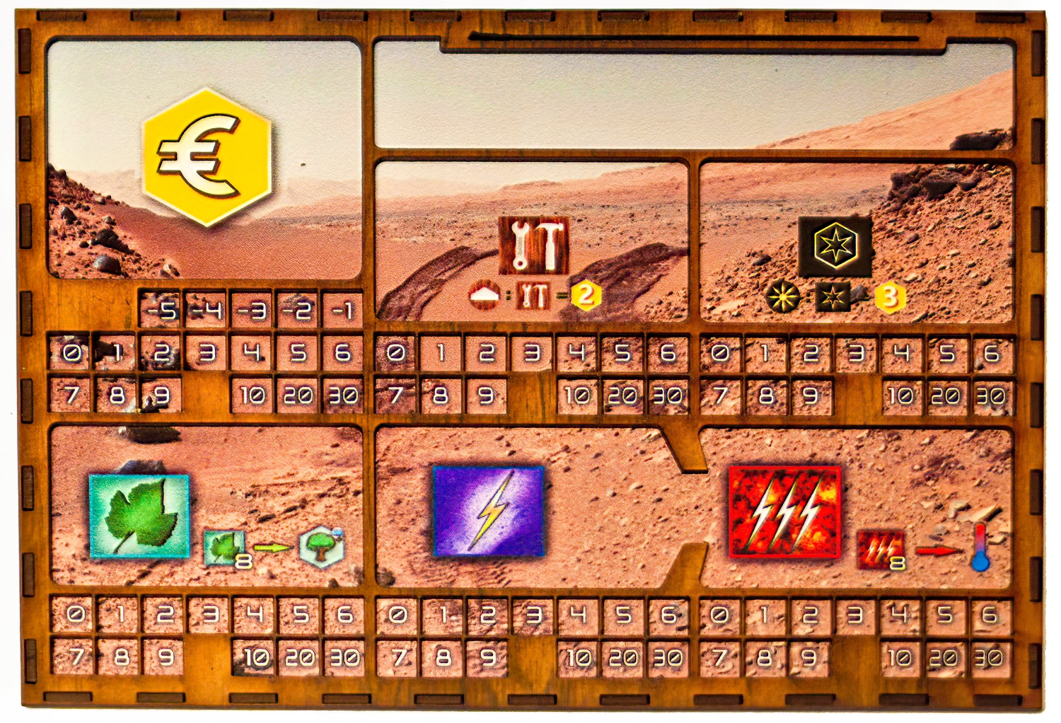 Planszetka, tacka, mata do Terraformacja Marsa