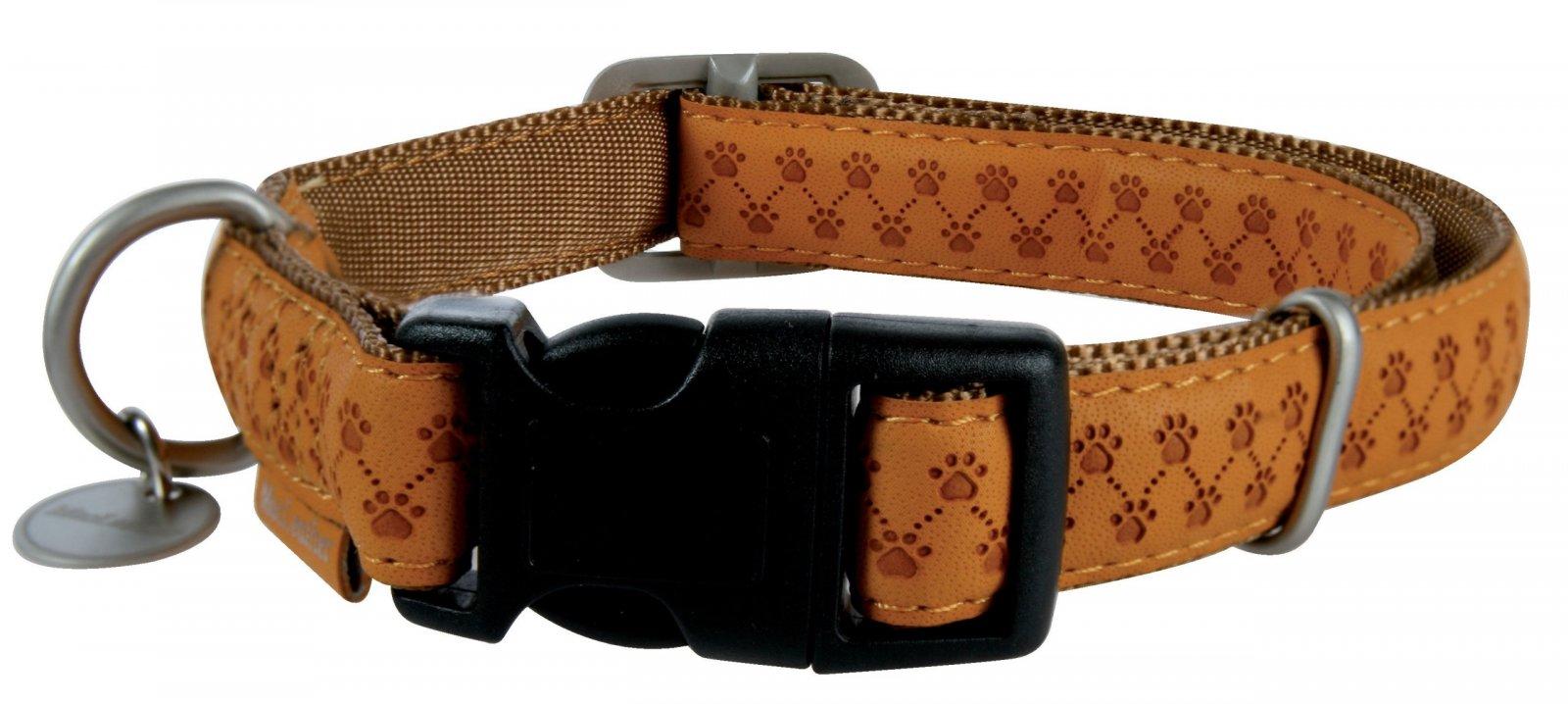 

Zolux Mac Leather obroża 25mm karmel