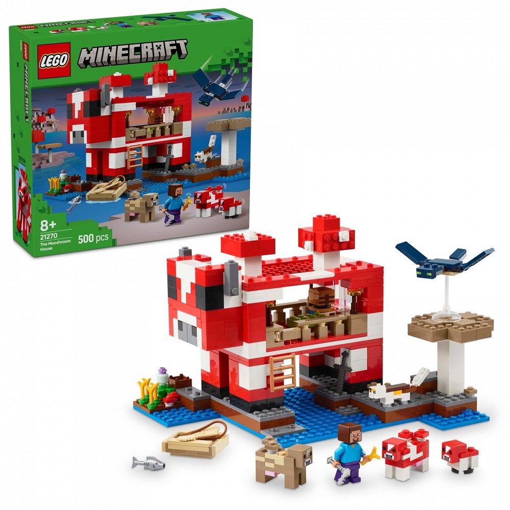 Lego Minecraft Houbový Stavebnice 21270
